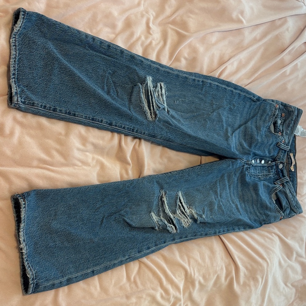 Levi's Ribcage Straight Ankle Jeans